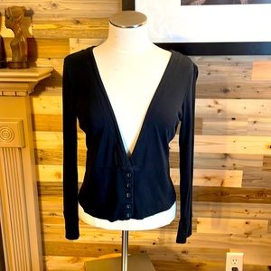 Large black New York & Company over shirt